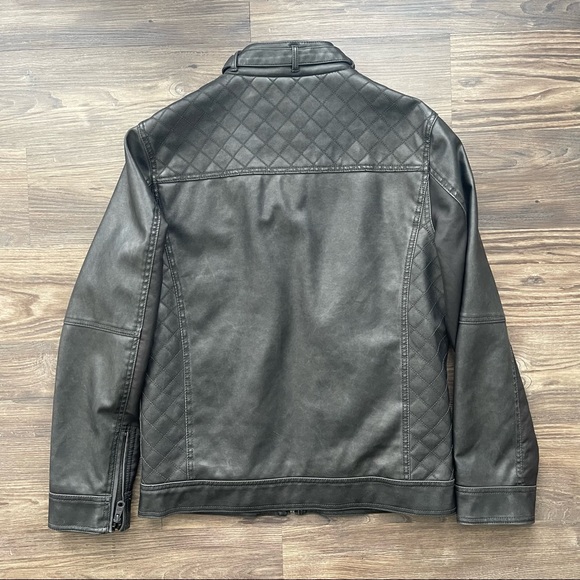Buffalo David Bitton Outerwear Faux Leather Jacket - Picture 2 of 10
